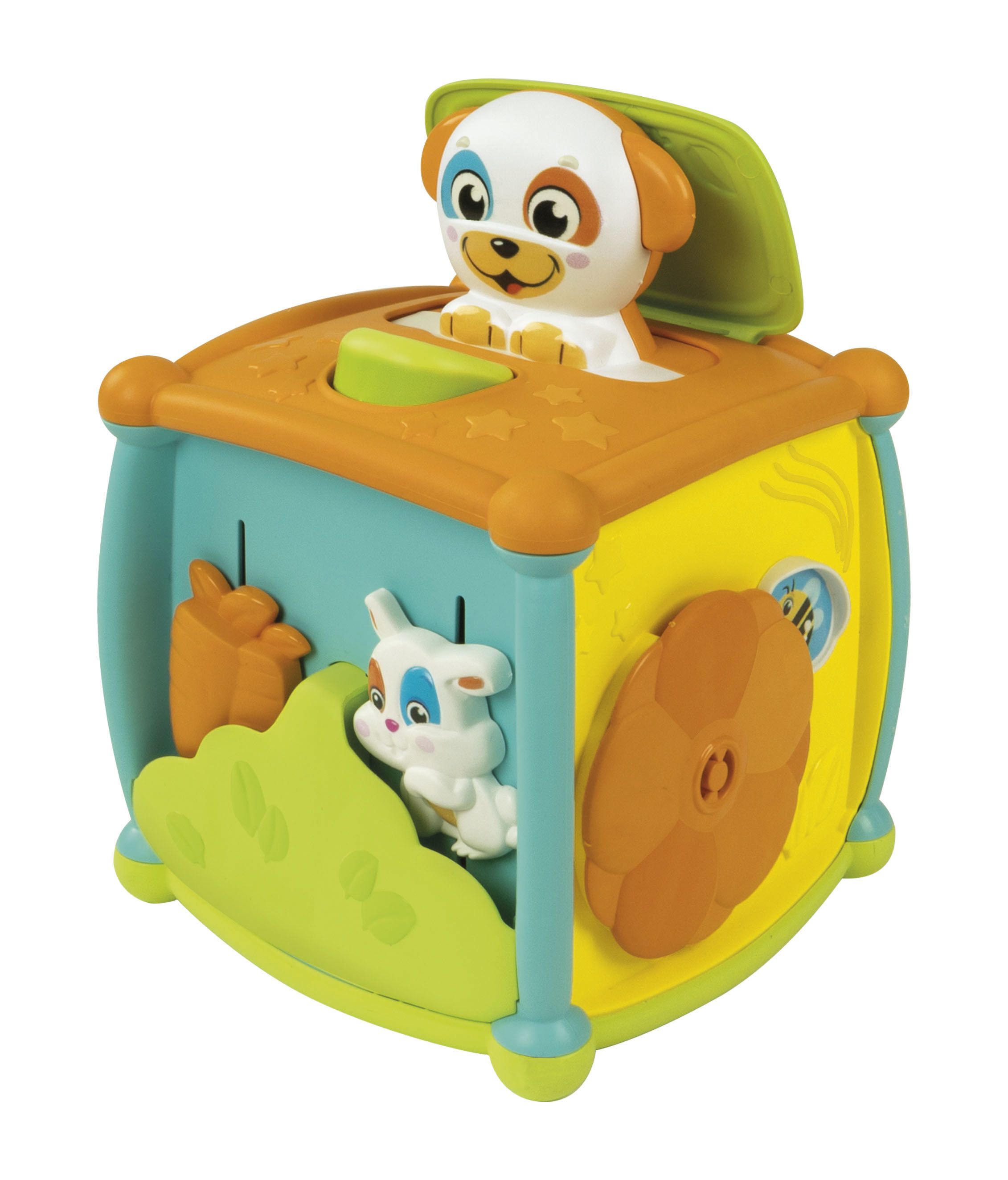 Clementoni Baby Activiteiten Kubus - Interactief Speelgoed - 1 tot 3 Jaar - Multicolour