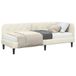vidaXL Hoek Bed Frame Crème 80 x 200 cm Fluweel