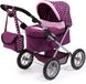 Bayer Design Poppenwagen Trendy - Paars met hartjes