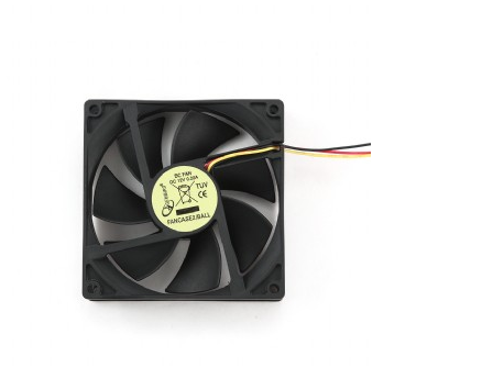 Gembird FANCASE2 - Behuizingsventilator - Zwart
