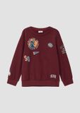 s.Oliver Sweatshirt Kinderen Bordeaux