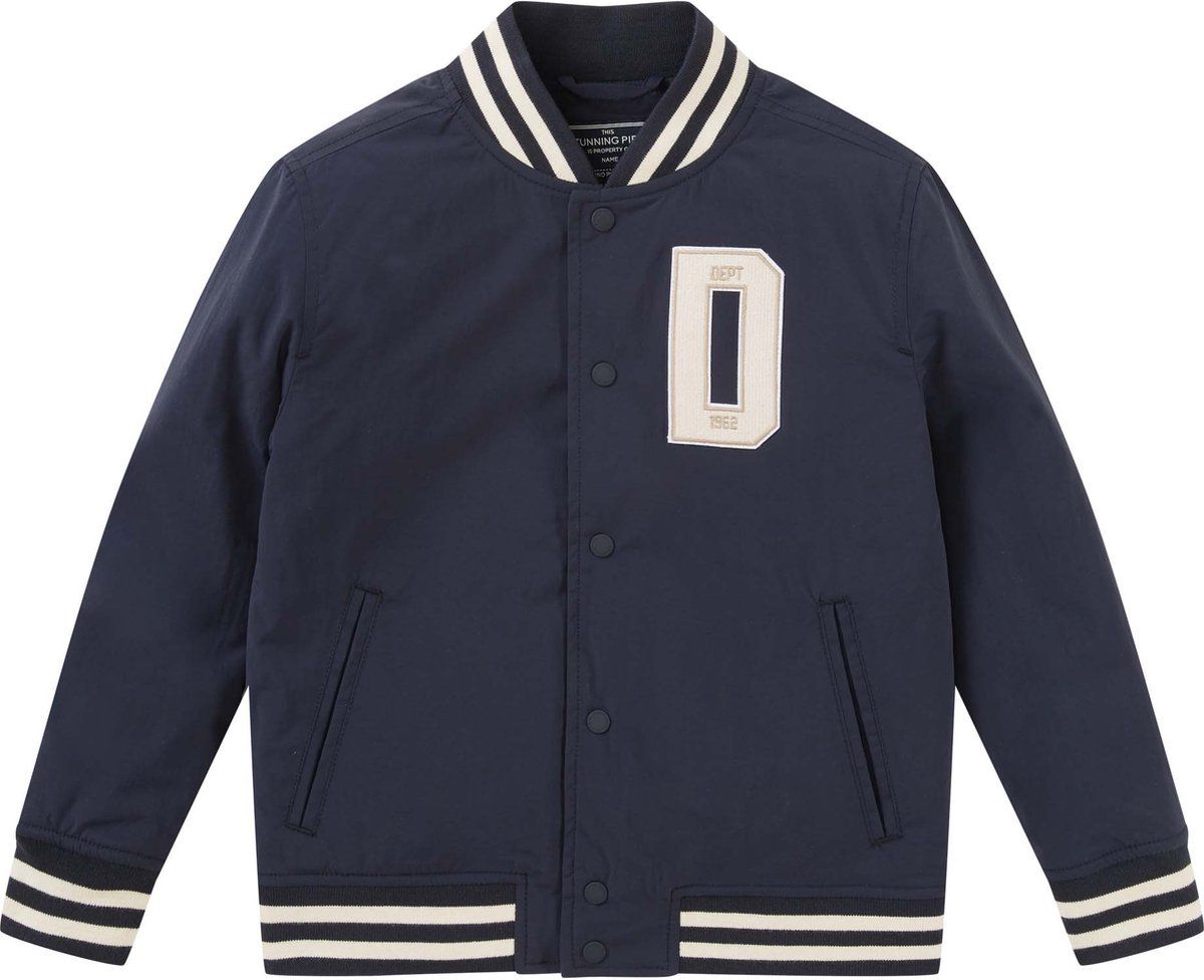 Tom Tailor college jacket Meisjes Jas - Maat 92/98 - Donkerblauw