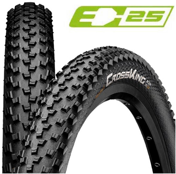 Continental Cross King Performance Clincher Tire 26x2.3"" E-25, black