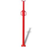 vidaXL Acrow steun rood 180 x 12,5 x 12,5 cm