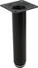 Pieds de meuble réglables noir mat, hauteur 15 cm – Pieds ronds élégants en métal pour intérieur moderne, idéaux pour canapés, fauteuils et armoires.