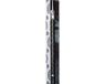 Opti Prym Ritssluiting Metaal 4mm Zilver (niet deelbaar) Donker Bruin #881 14 cm