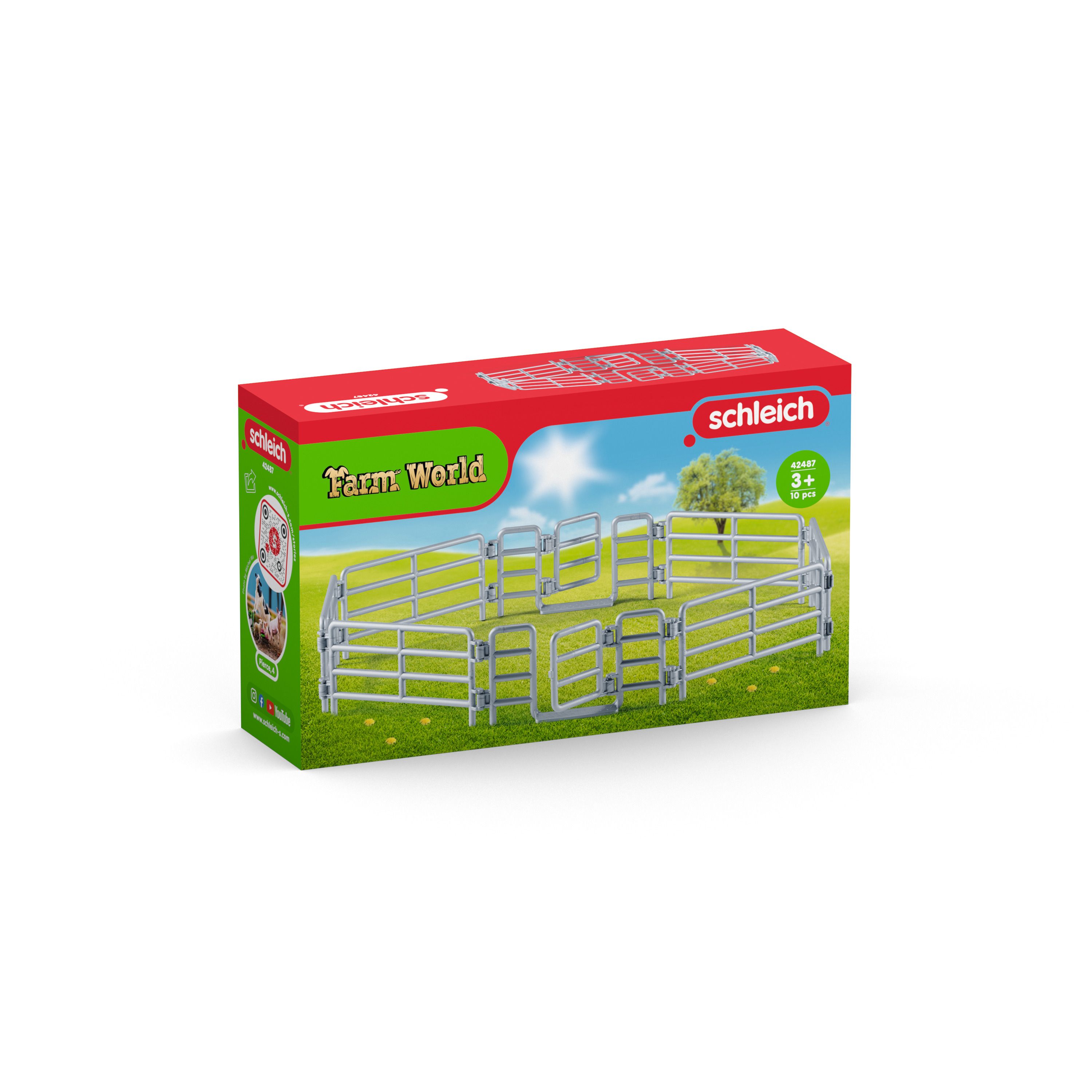Schleich FARM WORLD Weidehek 42487 - Speelgoedfiguren kinderen