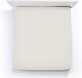 Bella Donna Jersey La Piccola Topperhoeslaken 120x190-200 cm parelgrijs