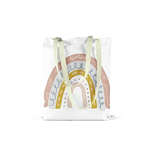 Bonamaison - Herbruikbare Boodschappentas - 34x40 cm - 100% Katoen - Canvas - Turkije