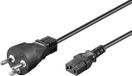 Microconnect PE120418R C13 Female to C13 Female 1.80 m Black Cable