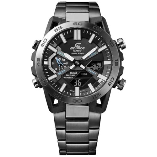 Casio Edifice ECB-2000DC-1AEF Herenhorloge 51 mm - Grijs