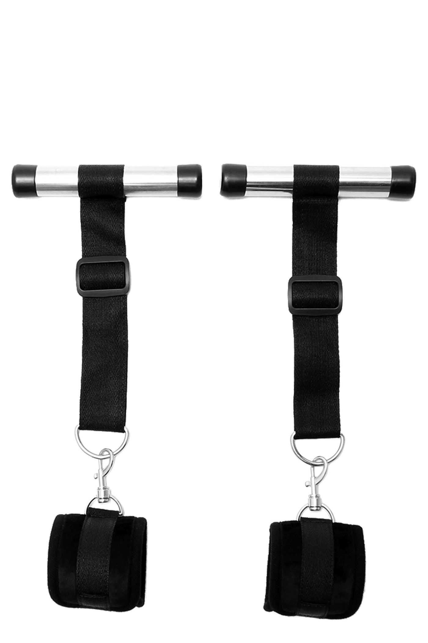 Bondage Play Over the Door Cuffs Set