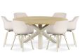 Lifestyle Garden Furniture Lifestyle Salina/Rockville 160 cm dining tuinset 7-delig