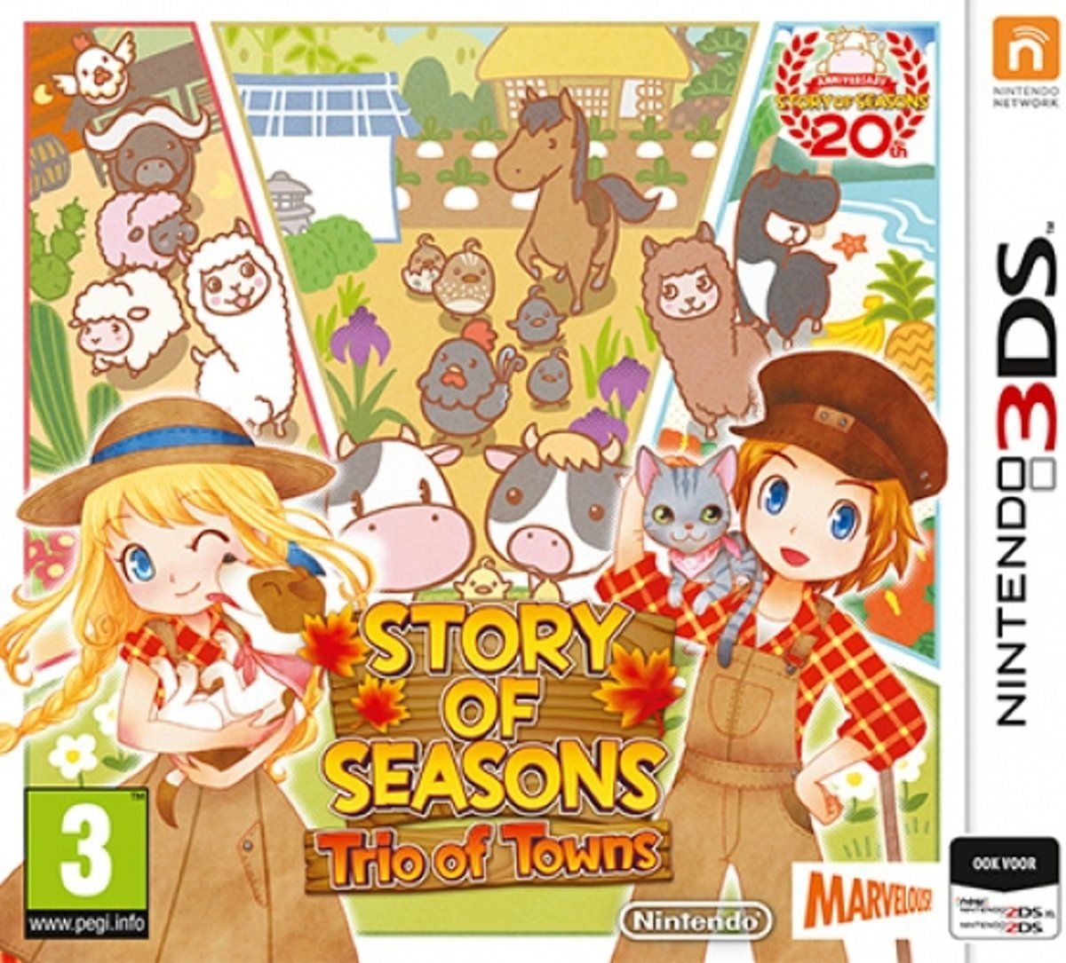 Story of Seasons: Trio of Towns - 3DS
