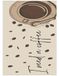 Mani TEXTILE TPS_NEED_COFF_40 tapijt, polyester, beige, 40 x 60 cm