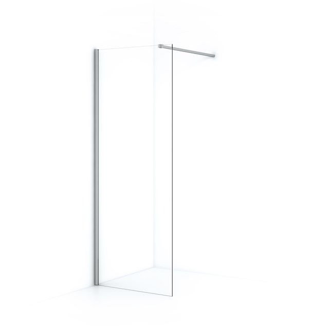 Maxaro Inloopdouche Diamond 70cm 8mm Helder Veiligheidsglas Chroom