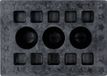 KS Tools Gummiauflage 47 für Hebebühnen, 140 x 100 x 60 mm - 160.0617