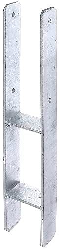 Alberts H-paalhouder - Thermisch verzinkt - 71-161 mm - 600-800 mm