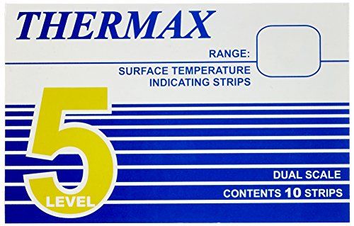 Neolab 3-1918 temperatuurmeetstrips, 216 °C tot 249 °C (pak van 10)