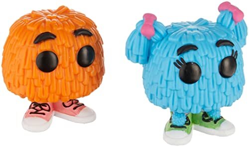 Funko 47761 POP Ad Icons s-2PK (Orange/Blue Pigtails) McDonald's Fry Guy Collectible Toy, Multicolour