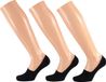 Apollo - Footies unisex - Zwart - 3-Pak - Maat 42/47