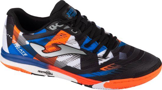Joma Regate Rebound 2401 IN - Indoor Voetbalschoenen - Zwart/Royal - Maat 42