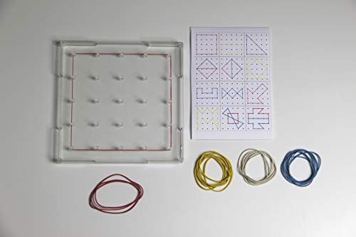 Wissner 081600.000 actief leren - Geometrie bord transparant 15 cm - RE-Plastic