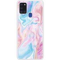 Samsung Galaxy A21S Soap Verstevigd hoesje met sublimatie bedrukking