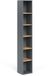 Vicco Viktor Armoire haute – 30 x 188.6 cm anthracite/chêne doré