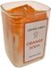 Mansion Atmosphere Bougie parfumée en verre orange soda blanc/orange 6x8cm