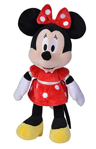 simba Disney MM Re fresh Kern knuffel Minnie 25 cm, rood