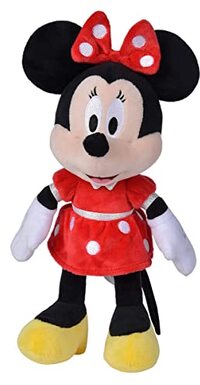 simba Disney MM Re fresh Kern knuffel Minnie 25 cm, rood