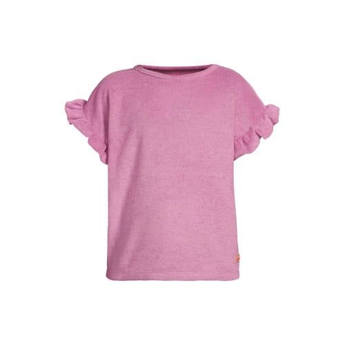 Orange Stars T-shirt paars