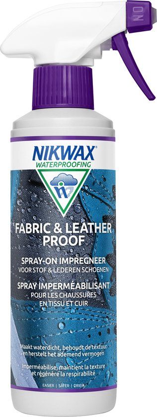 Nikwax Fabric & Leather Proof Impregneerspray - 300 ml