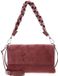 Coccinelle Leren schoudertas Boheme Shoulder Bag Suede Leather / Grained Lea. Wint. Rose / W. Ros (rood)paars