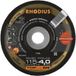 Rhodius 212086 RS480 PIPELINE Schruppscheibe Edelstahl, Stahl 25 St.