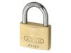 ABUS Hangslot 65IB/50 Messing - Roestvrijstalen Beugel, Veiligheidsniveau 5