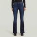 G-Star 3301 Flare Wmn Dames Jeans W32 X L30 Worn in New Moon