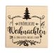 Rayher Stempel hout "Frohe Weihnachten", 7 x 7 cm