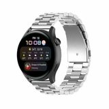 By Qubix Qubix - Stalen schakelband - Zilver - Geschikt voor Huawei Watch GT 6 / GT 7 / GT 6 pro / GT 7 pro - 46mm