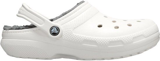 Crocs Classic Lined Clog White 41/42 Unisex Rubber