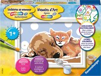 Ravensburger Schilderen op nummer Knuffelvriendjes - Hobbypakket