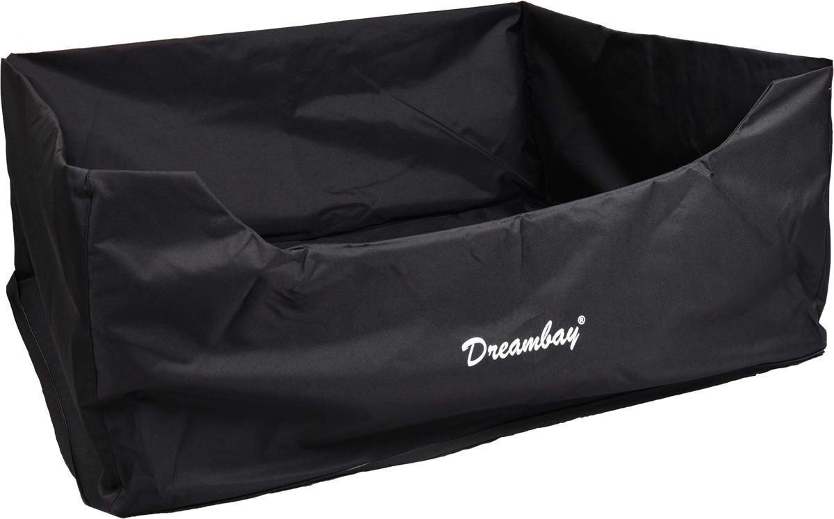 FLAMINGO Hondenmand Overtrek Dreambay Zwart - Zwart - 120 x 95 x 28 cm zwart