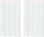vidaXL - Voile Gordijn - 2 stuks - Wit - 175 x 140 cm - Polyester