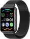 Strap-it Huawei Watch Fit 2 Milanese band - zwart