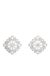 Kate Spade New York Spade Oorstekers met kanten bloemenmotief