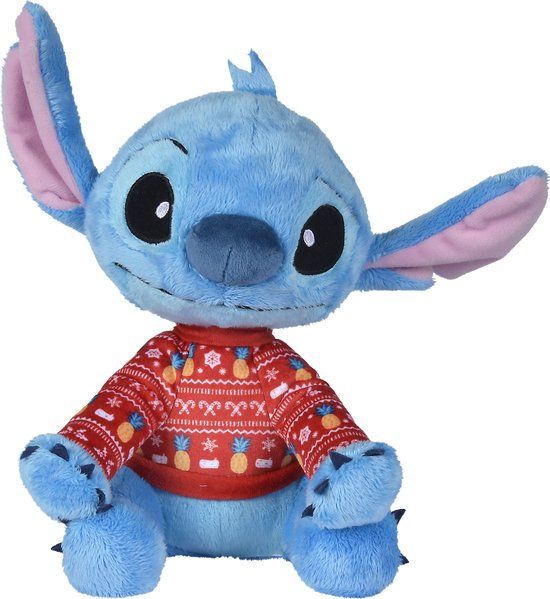 SIMBA Disney - Lilo & Stitch - Stitch Christmas - Pluche - Knuffel - 25cm