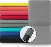 Blumtal Sporthanddoek Set - Microvezel - 180 x 90cm + 80 x 40cm - Grijs