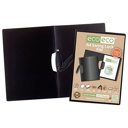 eco-eco A4 95% Recycled Swing Lock File
