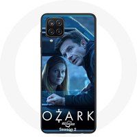 Maniacase Hoesje voor Samsung Galaxy A12 Ozark Seizoen 4 Poster wendy byrde en marty byrde